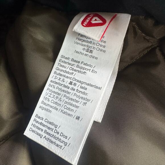 J.Crew Men's Black Hoodied Nordic Parka With PrimaLoft® Size M NWT - Picture 9 of 15